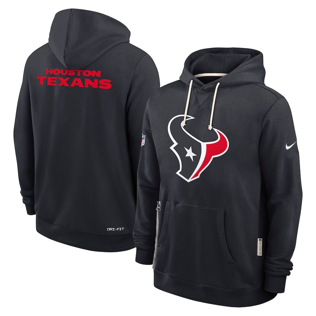 Men 2026 NFL Houston Texans hoodie black 01->houston texans->NFL Jersey